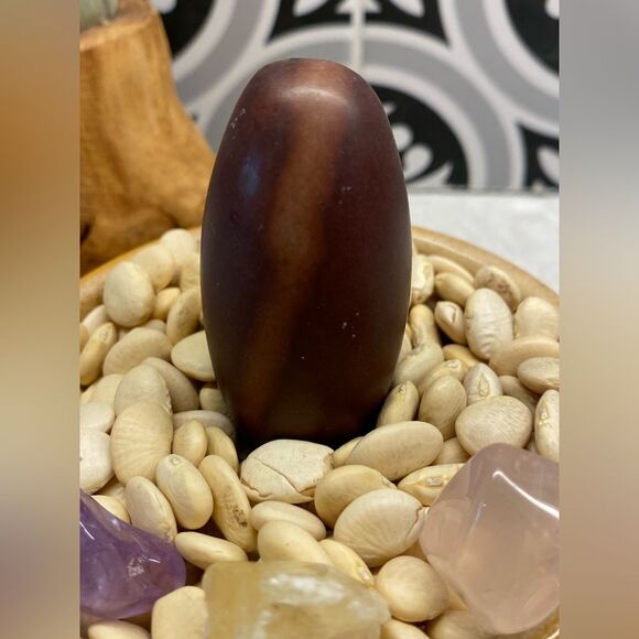 Crystals Shiva Lingam Rose Quartz Citrine Amethyst - Picture 2 of 10